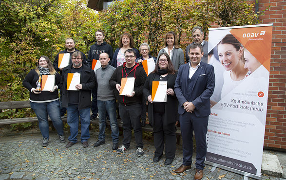 Abschlussfoto kfm EDV-Fachkraft 2018-10-23